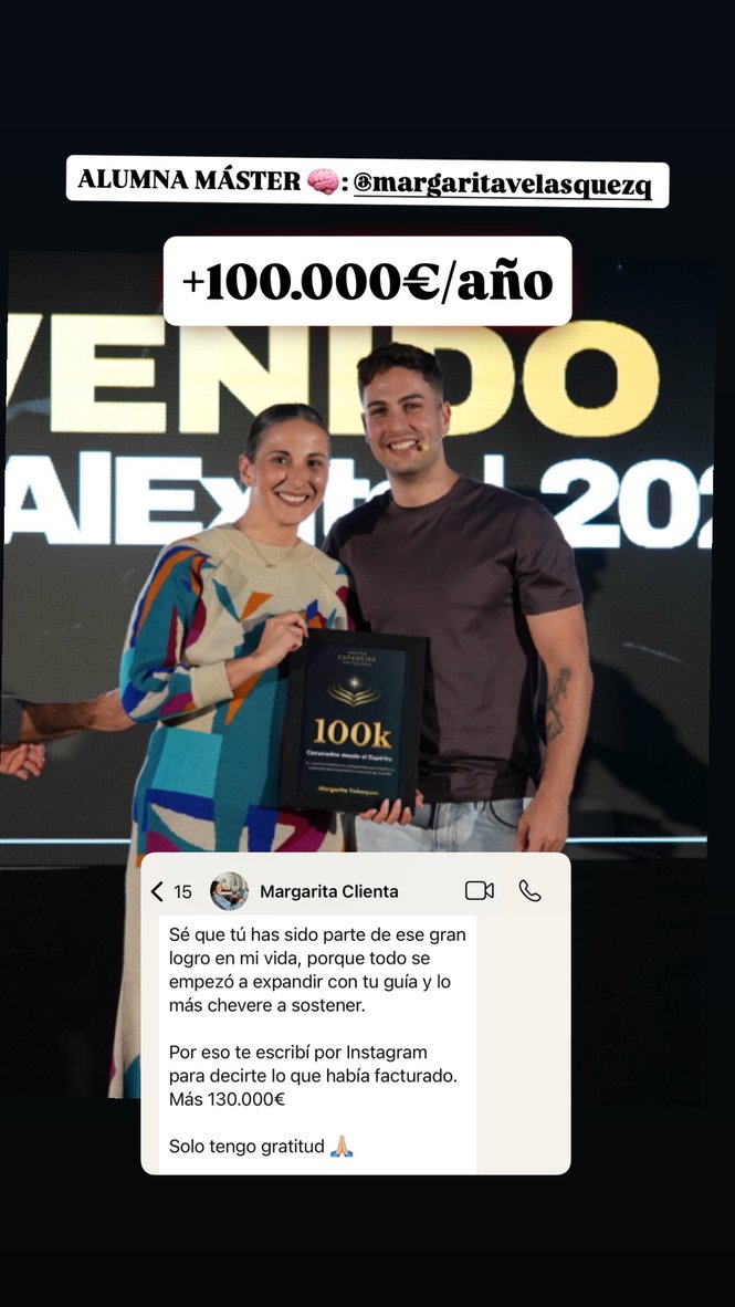 Testimonio de alumno