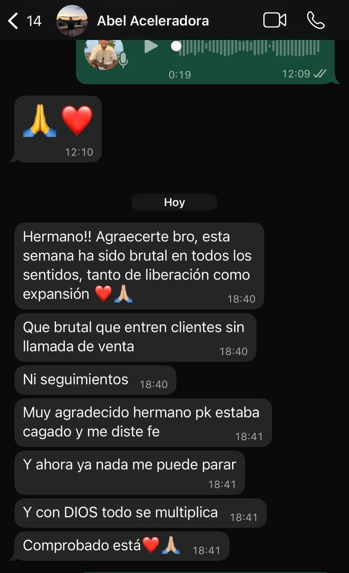 Testimonio de alumno